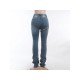 Designer Blue Patchwork Women Jean Pants