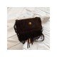 Y2K Style Retro Tassel Shoulder Tote Bags