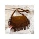 Y2K Style Retro Tassel Shoulder Tote Bags