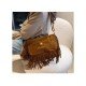 Y2K Style Retro Tassel Shoulder Tote Bags