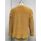  Pure Color V Neck Knitted Sweater