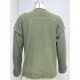  Pure Color V Neck Knitted Sweater