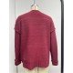  Pure Color V Neck Knitted Sweater