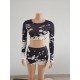  Fashion Casual Crop Top And Shorts Women's Sets