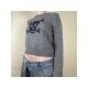  2022 Autumn Round Neck Skull Women's Sweater