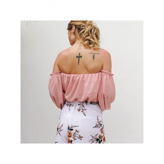 Ladies Off The Shoulder Loose Blouse