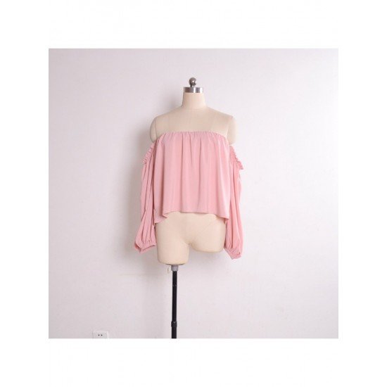 Ladies Off The Shoulder Loose Blouse