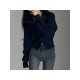  2022 Fall Pure Color Hooded Women's Wool Coats