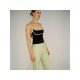 Patchwork Spaghetti Straps Camisole Tops For Women