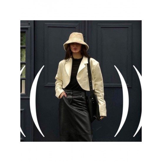  Versatile Solid Color Cardigan Long Sleeve Lapel Coats