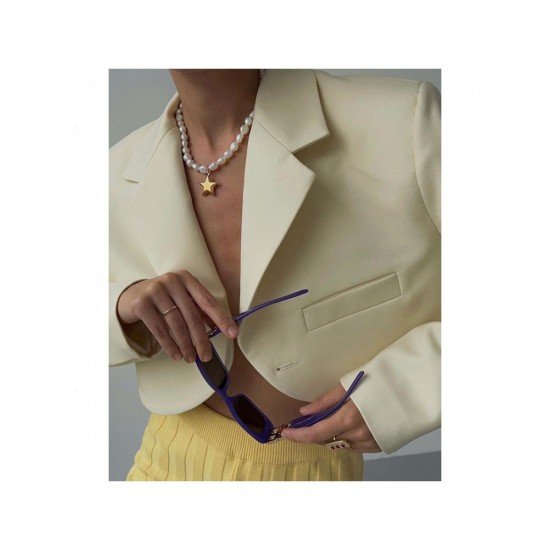  Versatile Solid Color Cardigan Long Sleeve Lapel Coats