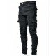  2022 Stylish Pure Color Pocket Men's Jeans