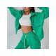  Pure Color Long Sleeve Women's Casual Sets