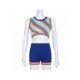 Striped Sleeveless Cropped Top And Short Sets Women