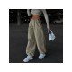  Pure Color Casual Women's Long Pants