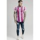  Summer Fashion Striped Contrast Color Men's T-Shirt