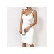  Sexy V Neck Pure Color Sleevelss Dress