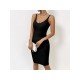  Sexy V Neck Pure Color Sleevelss Dress