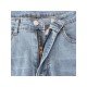 Ladies Cut Out Pencil Jean Trousers