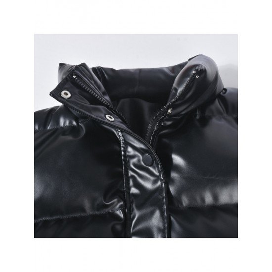 Women Black Winter Down Coats