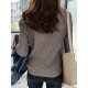  2022 Pure Color V-Neck Women Knitwear