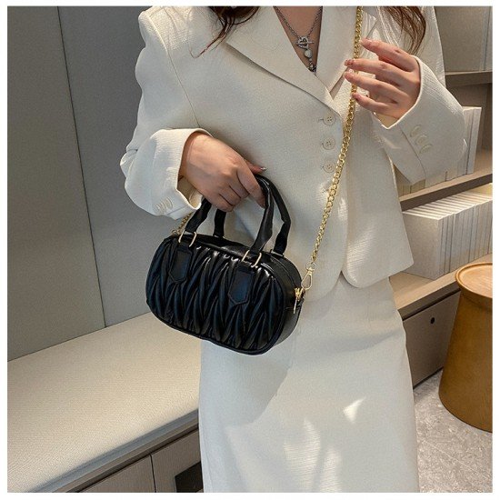 Fashionable Black Chain Shoulder Handbags