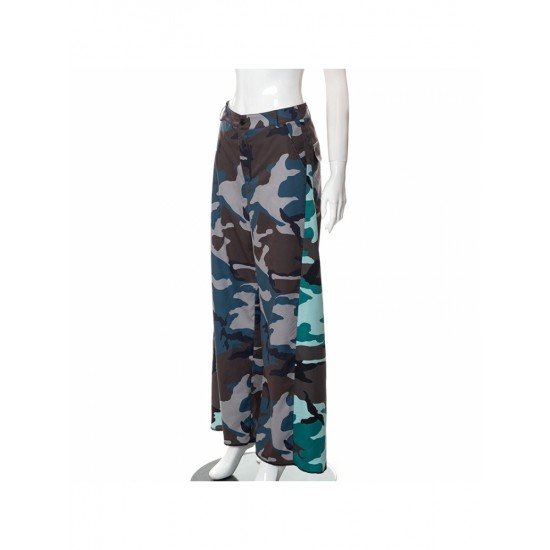  2022 Casual Camouflage Loose Women's Pants