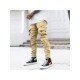  Casual Pure Color Work Trousers For Men