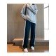 Jogger Black Loose Long Pants For Women