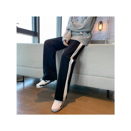 Jogger Black Loose Long Pants For Women