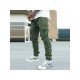  Casual Pure Color Work Trousers For Men