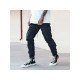  Casual Pure Color Work Trousers For Men