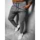  Casual Pure Color Long Pants For Men