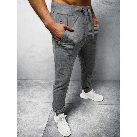  Casual Pure Color Long Pants For Men