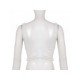 Ladies White Lace Patchwork Sleeveless Tops