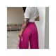 Fall Solid Wide Leg Women Long Pants