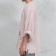  Linen Pure Color Long Sleeve Men's T-shirt