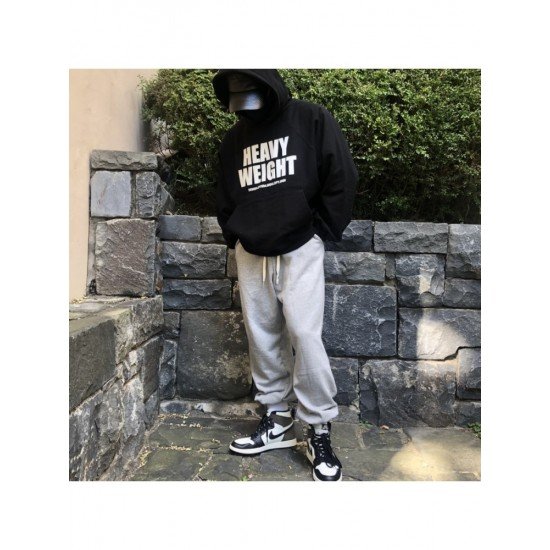  Loose Casual Letter Hooded Men's Sweater