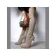 Stylish Solid Over The Knee Stiletto High Boots