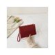  Pure Color Handheld Bag For Women