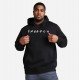  Casual Hooded Letter Men's Loose Sweater