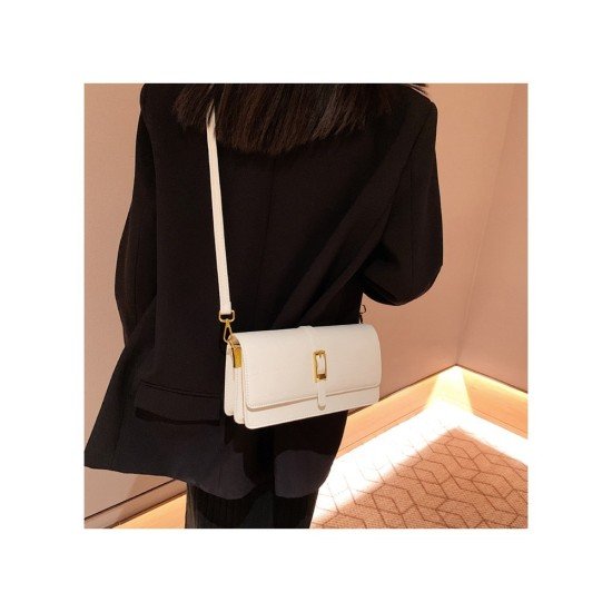 Ladies Solid Black Shoulder Bags