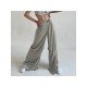 Designer Latest Solid Wide Leg Ladies Trousers