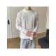  Pure Color Casual Pullover Men's Knitwear