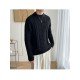  Pure Color Casual Pullover Men's Knitwear