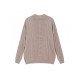  Pure Color Casual Pullover Men's Knitwear