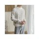  Pure Color Casual Pullover Men's Knitwear