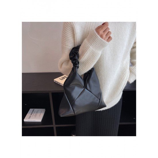 Casual Fall Solid White Shopping Handbags