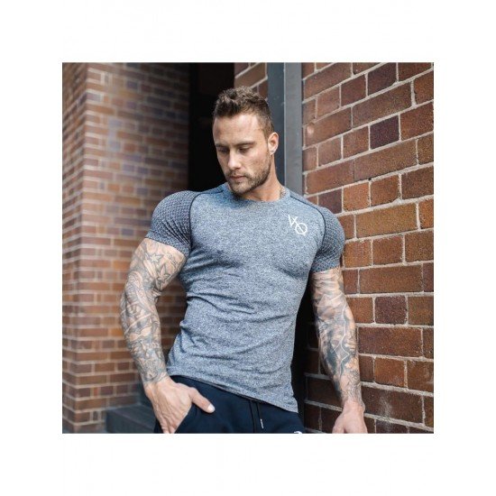  Men's Quick-drying Training Tight Short Sleeve Top