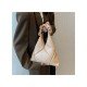 Casual Fall Solid White Shopping Handbags